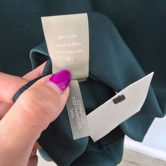 Calvin Klein Green Sleeveless Sheath Dress - Size 6 - NWT - Picture 8 of 13